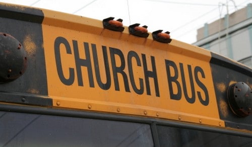 church-bus